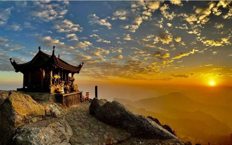 Không gian linh thiêng tại Yên Tử