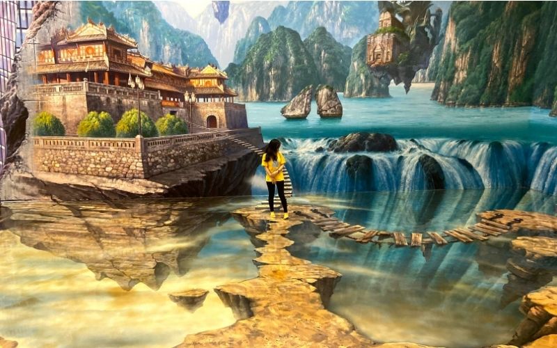 Không gian sáng tạo tại bảo tàng tranh 3D Funny Art