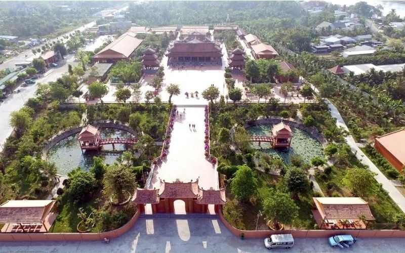 Thiền viện Trúc Lâm Phương Nam yên bình và trang nghiêm