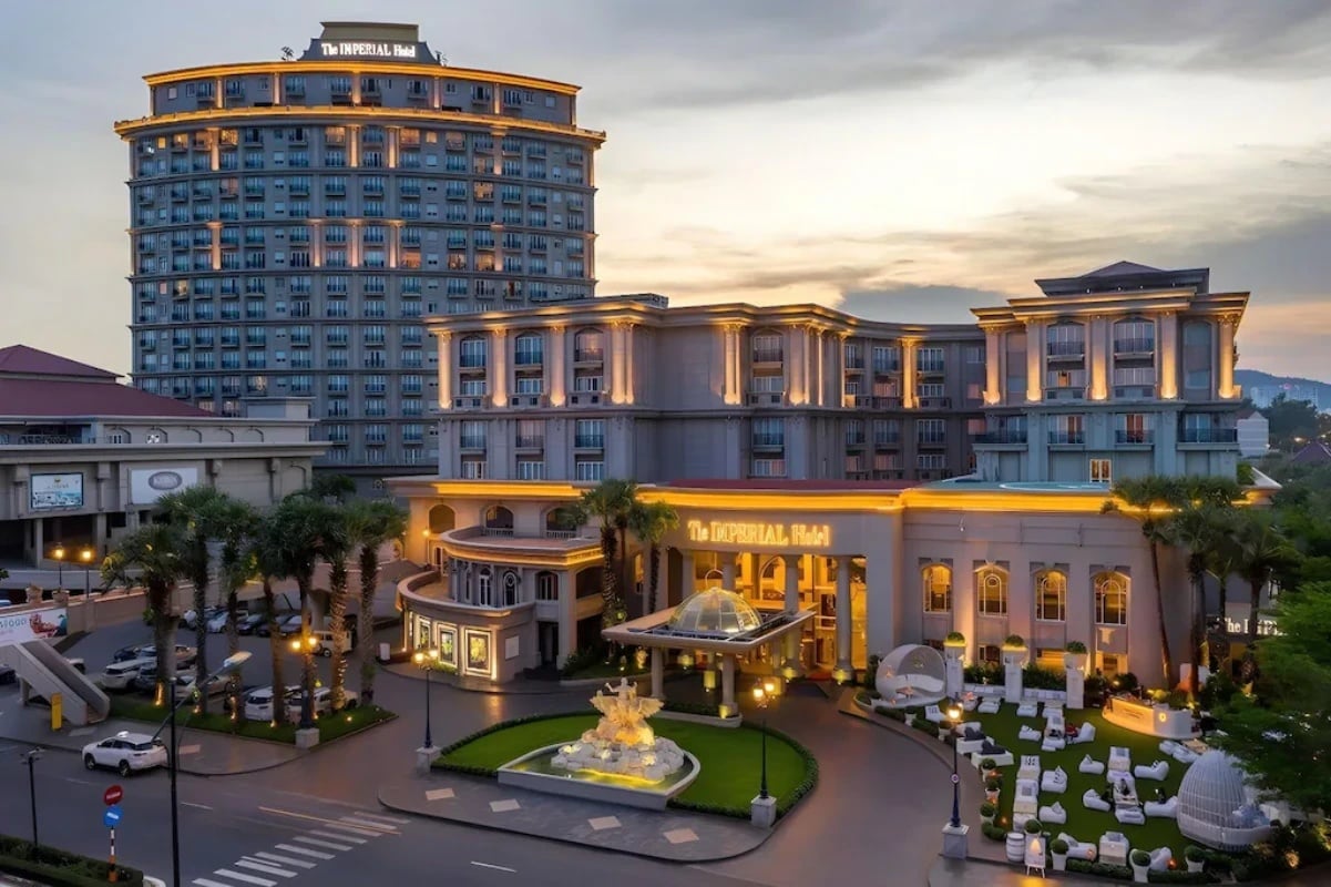 The Imperial Hotel Vũng Tàu mang phong cách hoàng gia châu Âu