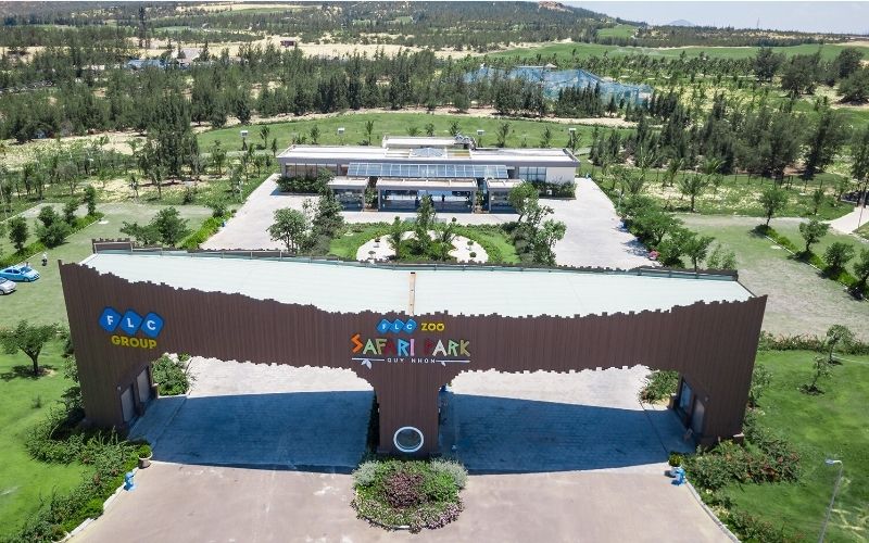 Không gian xanh tại FLC Zoo Safari Quy Nhơn