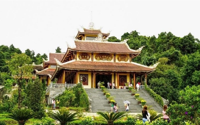 Không gian thanh tịnh tại Thiền viện Trúc Lâm 