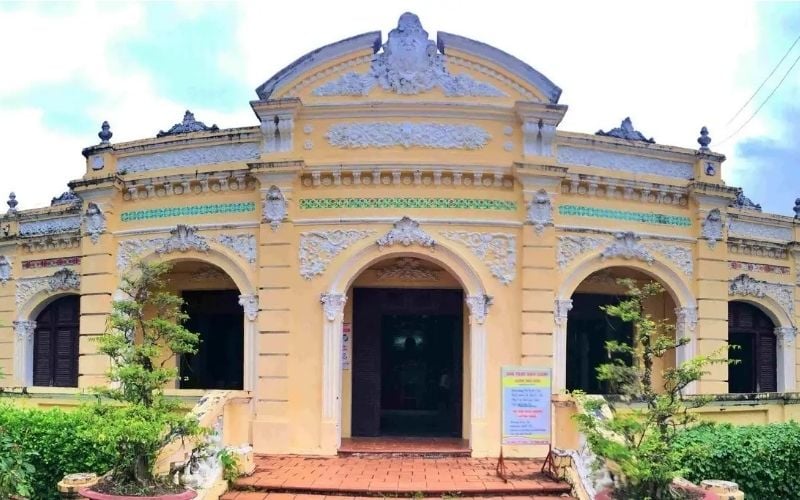 Không gian trưng bày tại Bảo tàng Kiên Giang