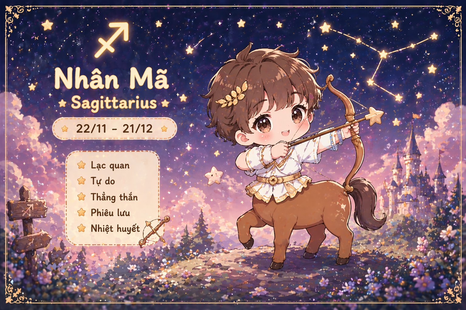 Mọi khía cạnh cuộc sống trong ngày của cung Nhân Mã diễn ra khá thuận lợi và ổn thỏa