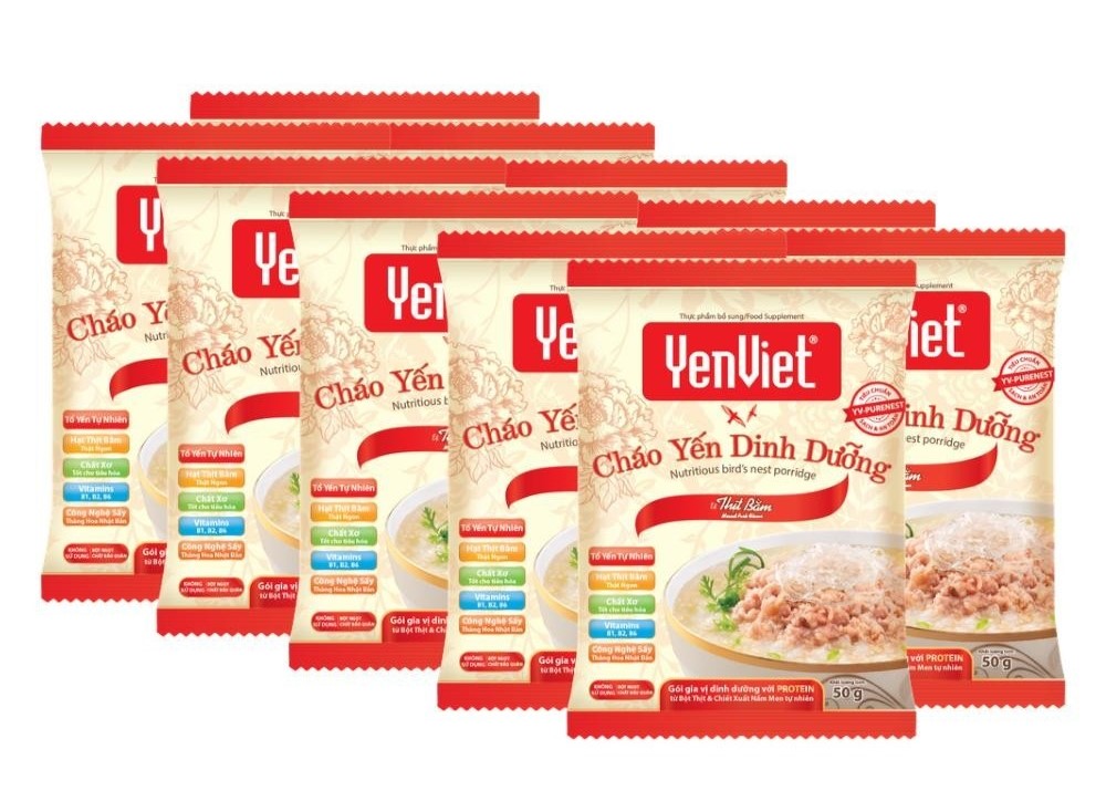 Yến Việt là thương hiệu nổi bật trong phân khúc cháo dinh dưỡng cao cấp