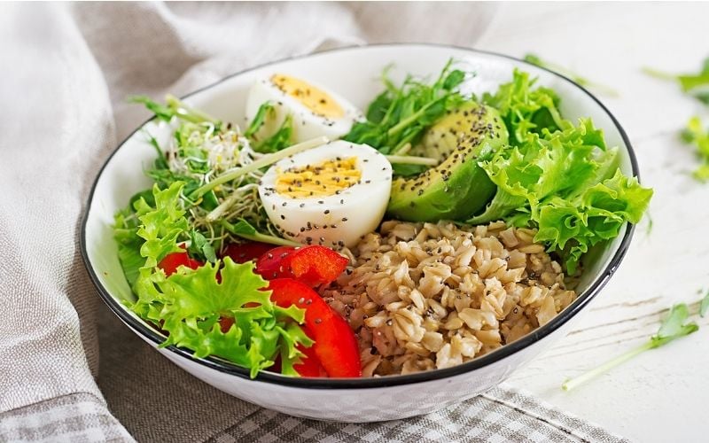 Salad thanh đạm phù hợp cho ngày nóng