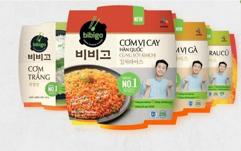 Cơm ăn liền Bibigo đa dạng hương vị, phù hợp khẩu vị người Việt