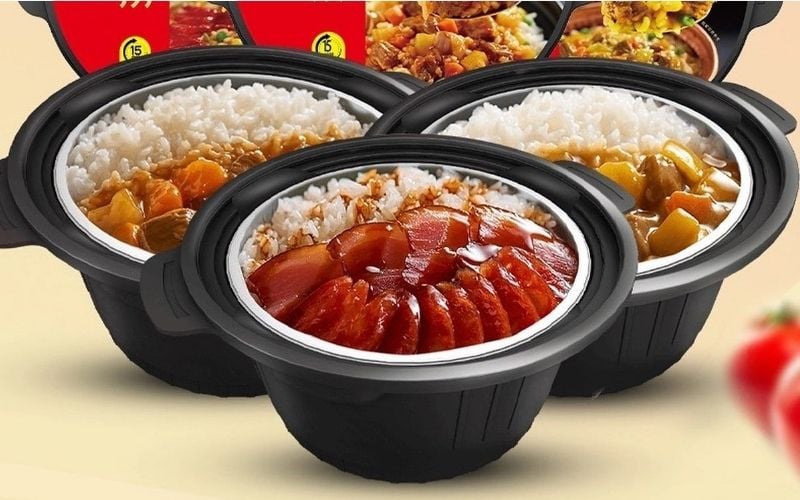 Cơm tự sôi Haidilao tiện lợi khi không có bếp hoặc lò vi sóng