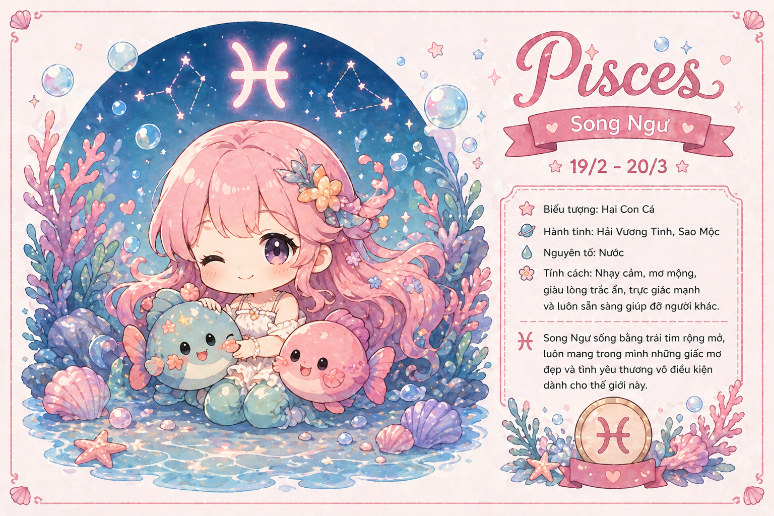 Tử vi hôm nay dự báo rằng cung Song Ngư sẽ đón nhận được nhiều tín hiệu tích cực trong khía cạnh tài chính