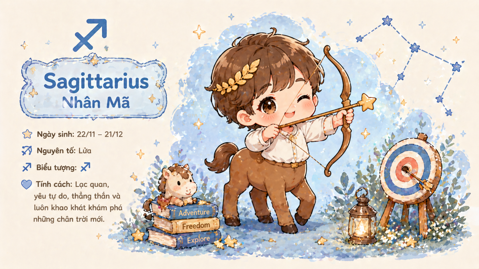 Cung Nhân Mã được khuyên cần giữ vững bản lĩnh trước những soi xét và đánh giá không mấy tích cực từ người khác