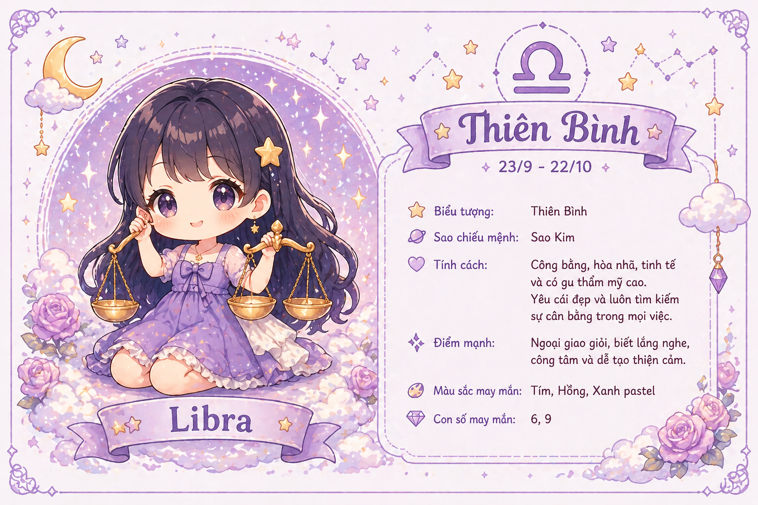 Người thuộc cung Thiên Bình được khuyên nên tránh xa các cuộc cãi vã không cần thiết có thể xảy tới trong hôm nay 