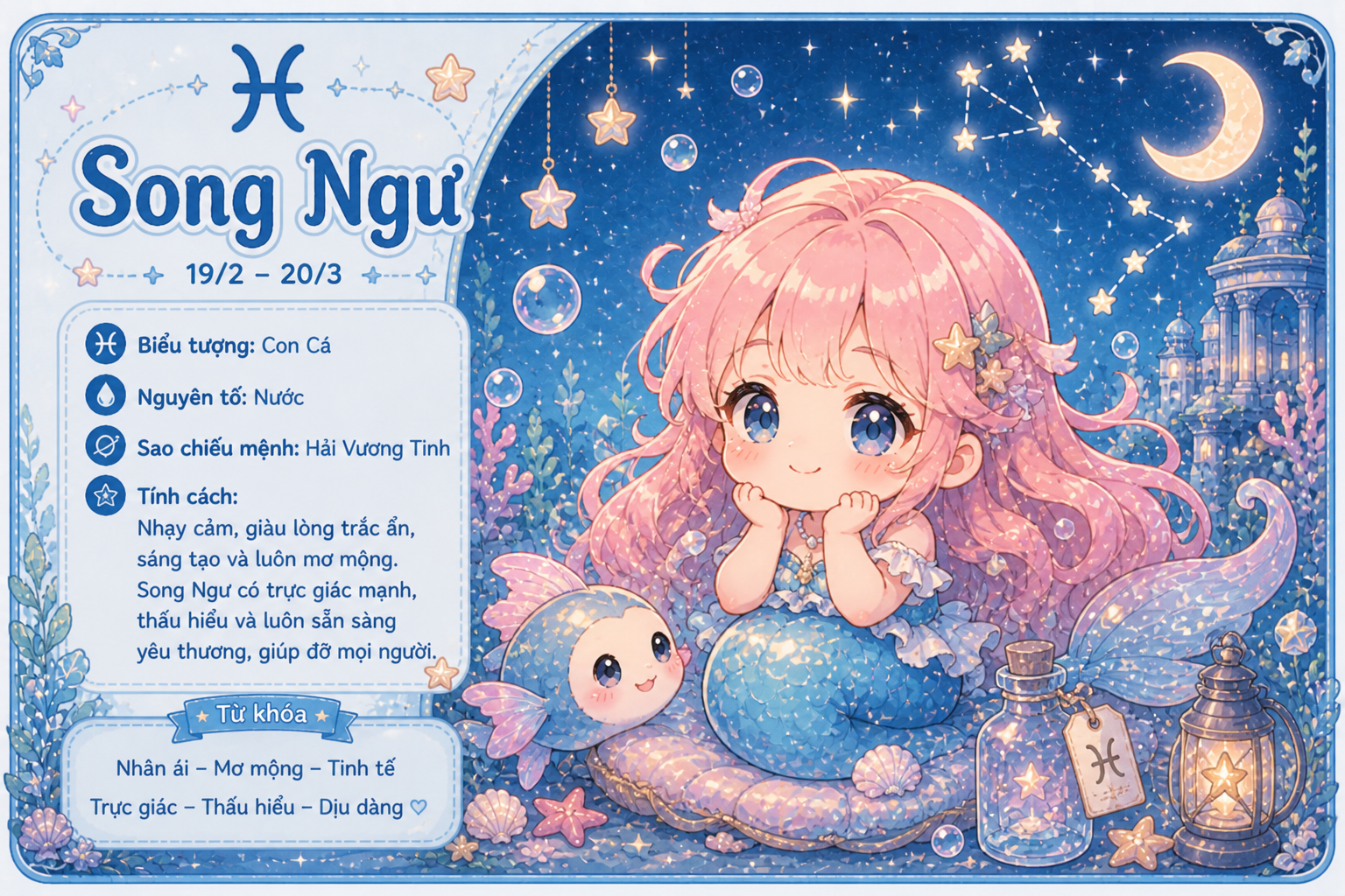 Người thuộc cung Song Ngư được khuyên cần tiết chế cảm xúc, tránh phản ứng vội vàng gây ảnh hưởng tới công việc