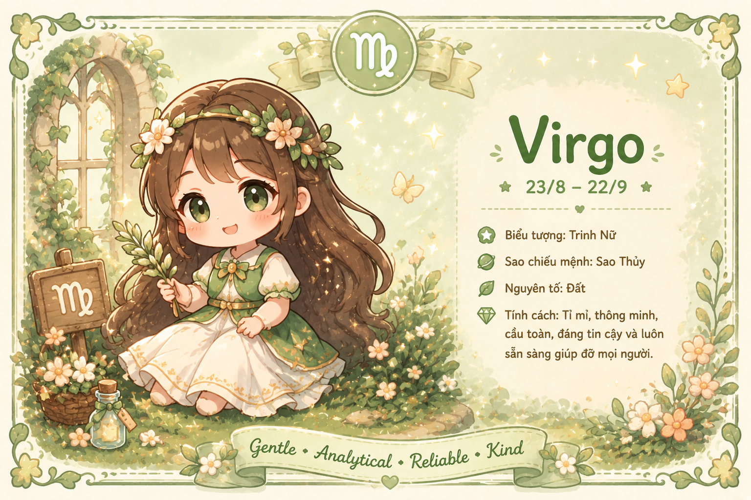 Tử vi hôm nay khuyên Xử Nữ nên nghiêm túc xem lại thái độ làm việc của mình để tránh không gây ảnh hưởng đến kết quả sau này