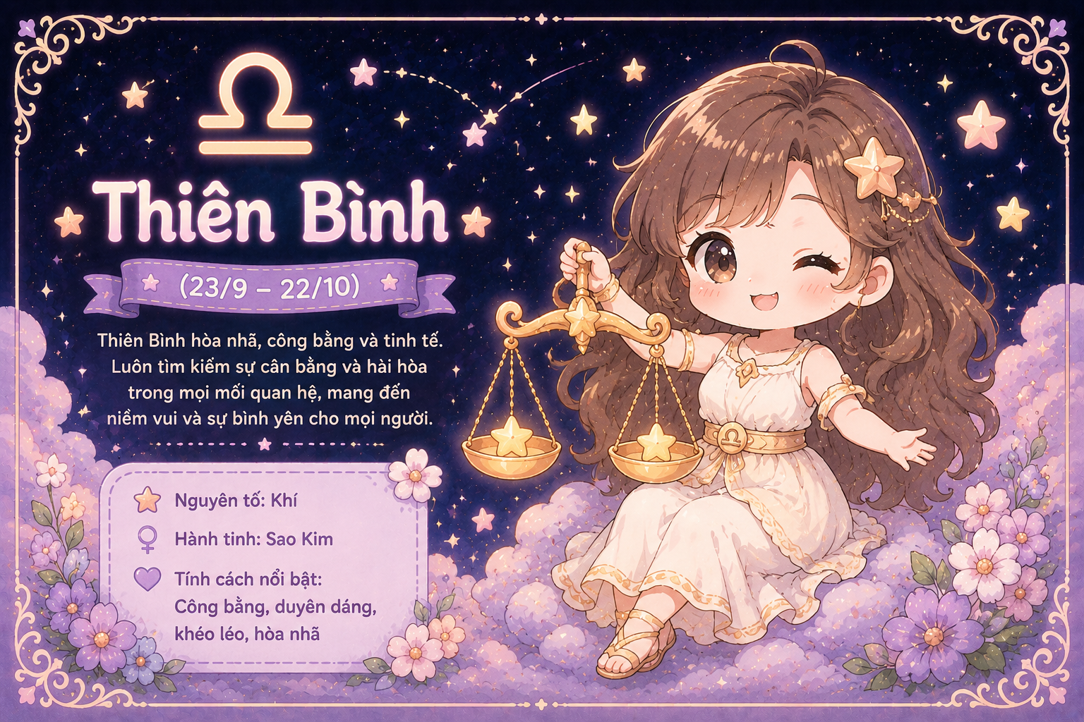 Thứ 6 này mang tới cho Thiên Bình nhiều tín hiệu tích cực trong khía cạnh tài chính