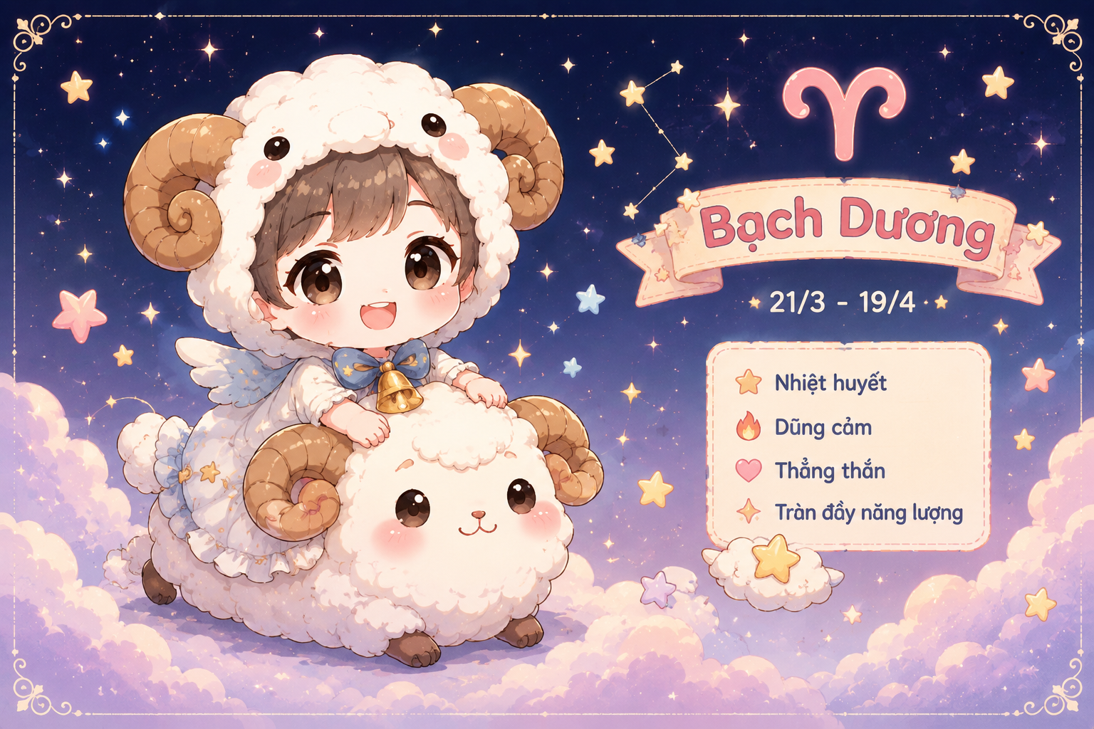 Vận trình trong ngày của cung Bạch Dương diễn ra vô cùng thuận lợi và suôn sẻ