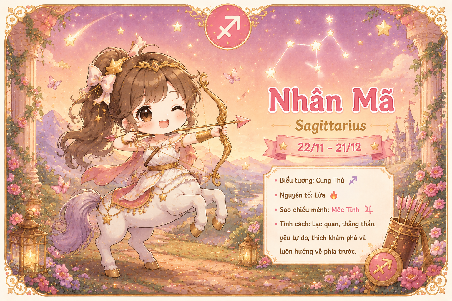 Cung Nhân Mã có một ngày làm việc nhẹ nhàng nhưng vẫn đạt được kết quả như ý