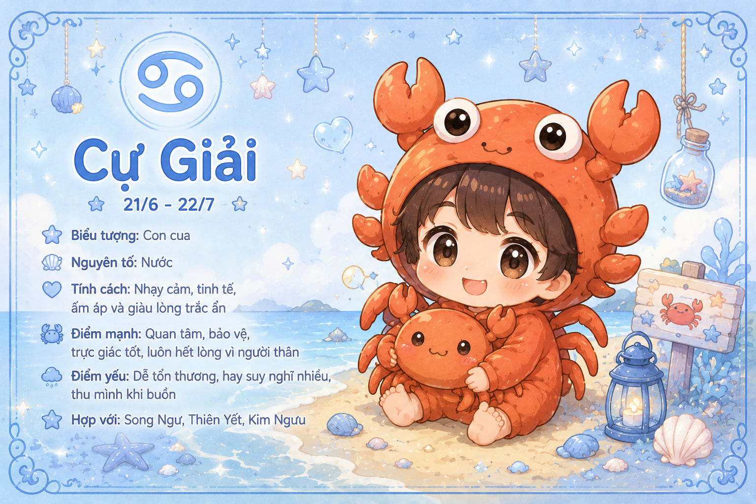 Cung Cự Giải nên biết tận dụng sự khéo léo trong giao tiếp để gặp gỡ các đối tác tiềm năng, từ đó mang lại lợi ích lớn cho công việc kinh doanh
