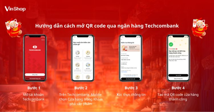 mã QR cửa hàng Techcombank 3