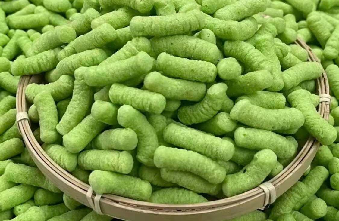 Bánh snack đậu xanh nước dừa bao nhiêu calo?