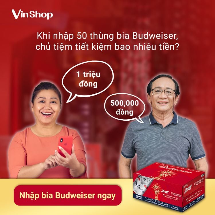 Đại lý bia Budweiser 4