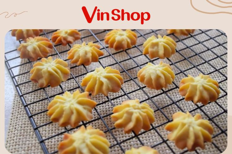 Cách làm bánh quy bằng nồi chiên không dầu 5