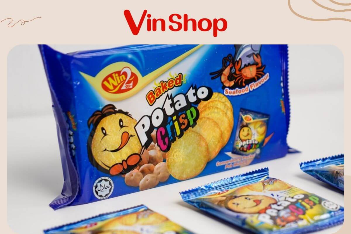 snack khoai tây Win Win vị hải sản 2