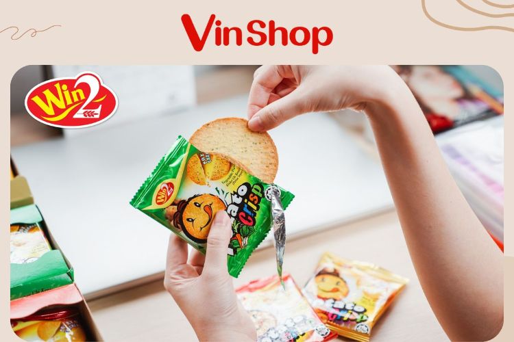 Bánh khoai tây Win Win vị rau 2