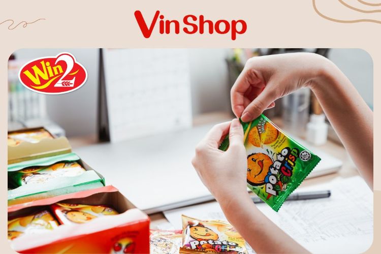 Bánh khoai tây Win Win vị rau 3