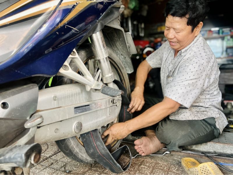 Dịch vụ sửa xe rất thiết thực khi kinh doanh tại nông thôn