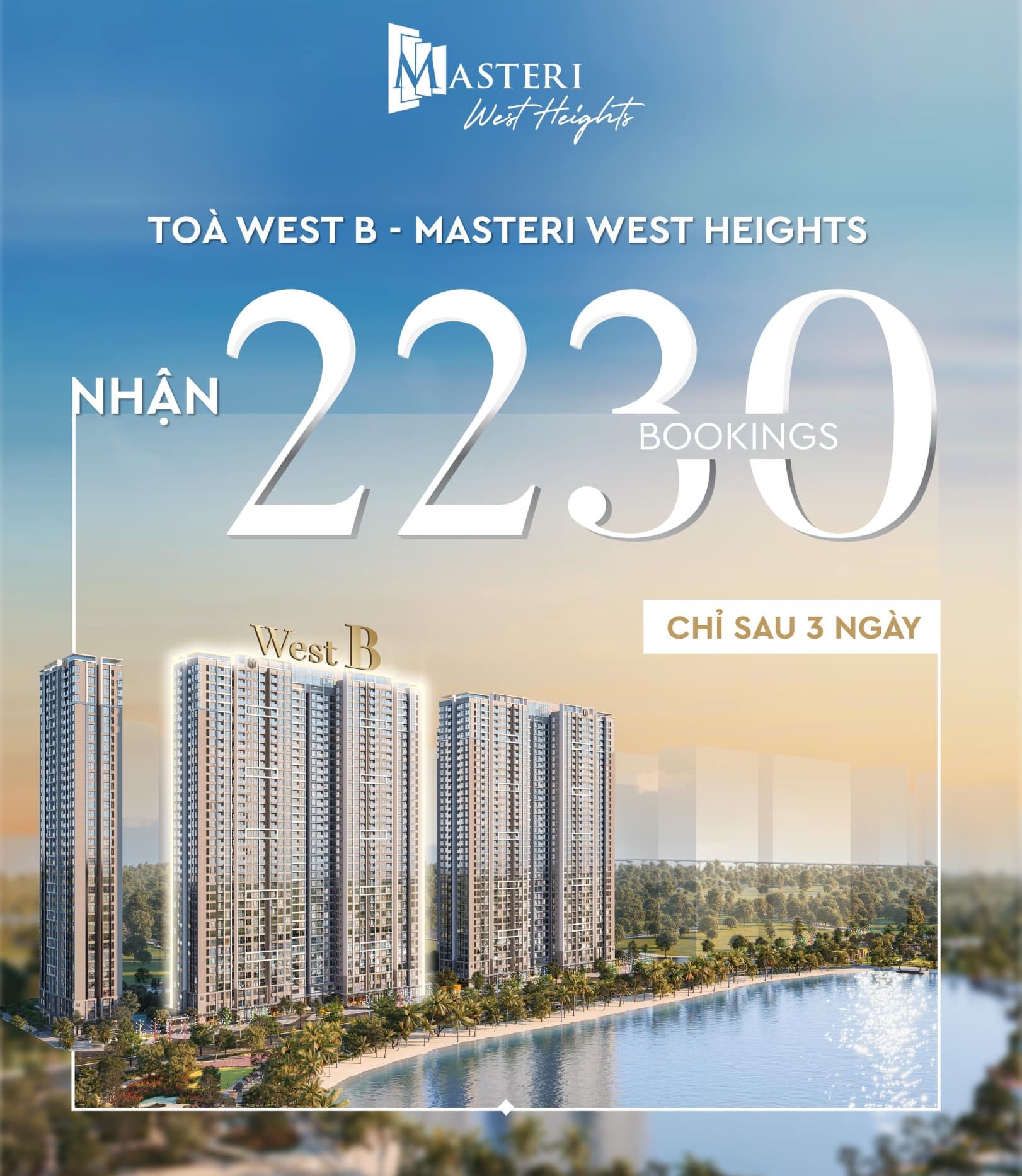 Ra Mắt Tòa West B - Tâm điểm Của Masteri West Heights