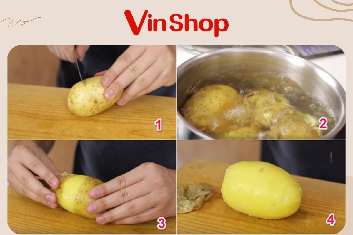 cách làm bánh khoai tây cho người ăn kiêng 2